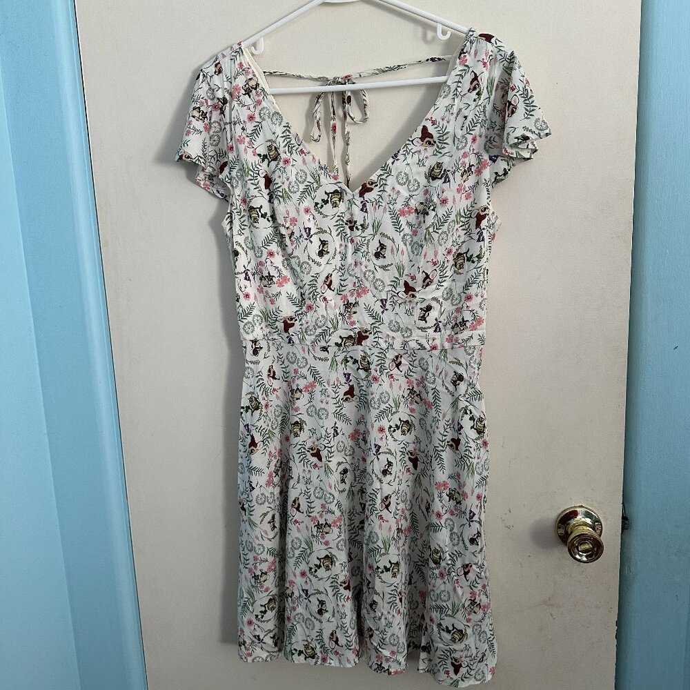 SUMMER SALE! Disney Bambi Woodland Dress with Pockets – Hot Topic – Size Medium